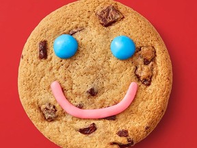 A Tim Hortons smile cookie. Sales of the special cookie in Wiarton and Hepworth will help local health care. (supplied image)