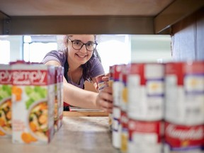 Requests for help from the local food bank has increased by 35 per cent. As of the end of August, the Strathcona Food Bank helped almost 8,000 people. Photo supplied