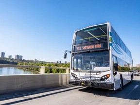 During the Oct. 4 regular council meeting, elected officials unanimously backed Mayor Rod Frank's motion to explore bus rapid transit (BRT) opportunities with the City of Edmonton and other interested parties along Baseline Road and 98 Avenue and the Sherwood Park Freeway and 82 Avenue. Photo supplied