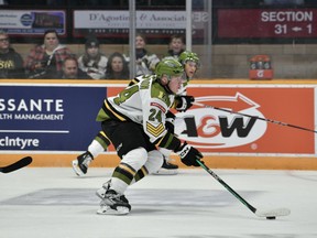 Ty Nelson has been doing great things at both ends of the ice for the Battalion.