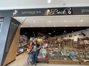 Beck’s Antiques and Jewellery opened this year at the Sherwood Park Mall. Photo supplied