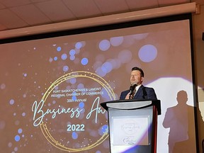 The Fort Saskatchewan and Lamont Regional Chamber of Commerce celebrated the annual Business Awards on Friday, Oct. 21. Photo Supplied.