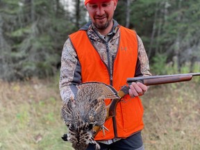 Grouse are plentiful across Northwest Ontario this year. Photo by Jeff Gustafson