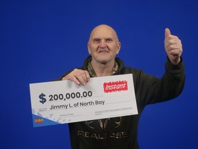 Jimmy Lahti is $200,000 richer after an instant scratch ticket. He is using the money to pay bills and boost his savings.