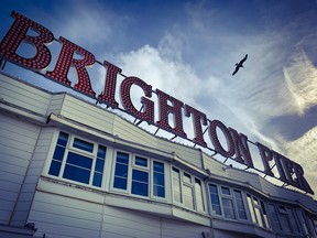 Brighton is a seafront holiday destination in England. Karen Robinet photo