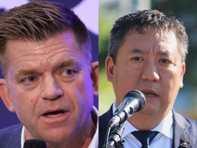 UCP MLAs Brian Jean and Tany Yao. Vincent McDermott/Fort McMurray Today/Postmedia Network