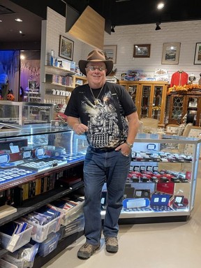Beck's Antiques and Jewelery President and Founder, Clinton Beck. Photo attached