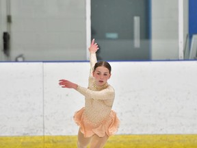 Yvonne Barnes qualifies for Skate Ontario Sectional Championships.