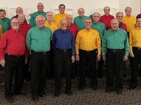 A Cappella Quinte, which is the local chapter of the Barbershop Harmony Society is rising again after nearly three years of COVID-19 pandemic restrictions. The choir is presenting its own yule season concert on Saturday, Nov. 19 at 2 p.m. in the Maranatha Church hall on College Street. SUBMITTED PHOTO