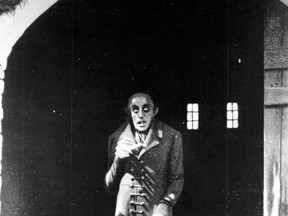 German actor Max Schrek is shown in this still from the 1922 silent film, Nosferatu. Archive Photos