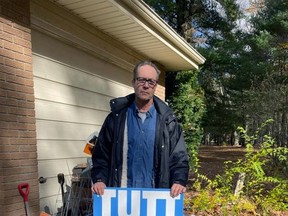 City council candidate Mike Tutt says his election signs were blocked, moved and stolen during the campaign. Submitted