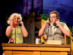 The Brockville Operatic Society returns this week with a production of Little Shop of Horrors, running Thursday through Saturday. Heather Jones plays Audrey, while Cameron Wales is Seymour. (RONALD ZAJAC/The Recorder and Times)