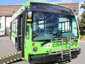 Cornwall Transit hybrid bus