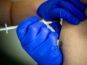 A new bivalent vaccine has been approved by Health Canada. (file photo)