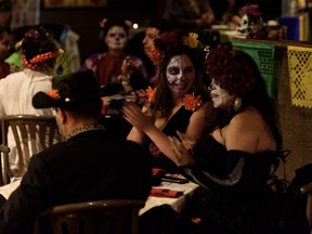 Many people dressed up and enjoyed the Day of the Dead Gala last year and Ima Moreno of El Papalote hopes for continued success this year.