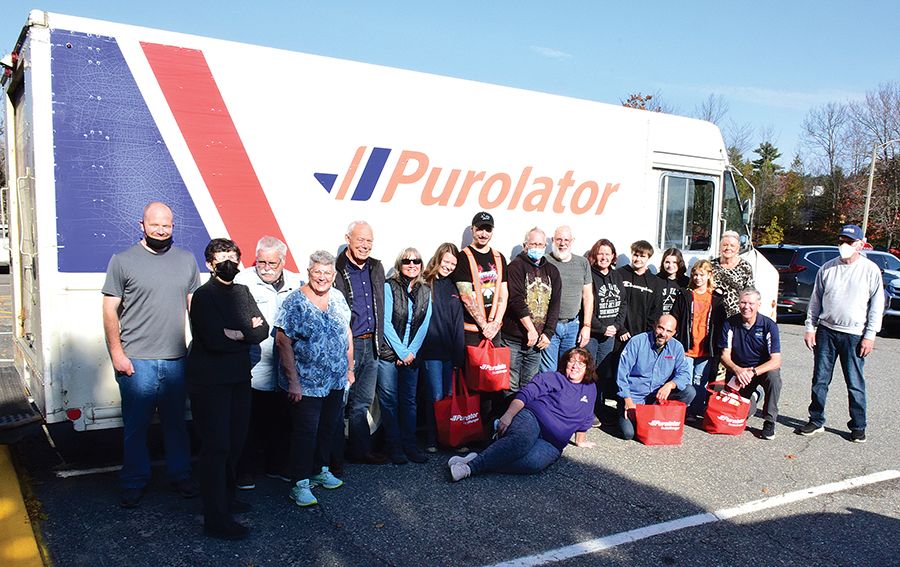 Purolator Red Bag Campaign collected 16K+ worth of food Northern News