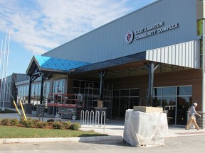 An open house is planned at the new East Lambton Community Complex Oct. 12. (Tyler Kula/ The Observer)