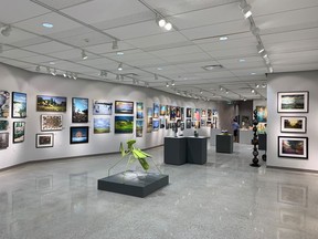 The recent Paint Ontario exhibition is shown in newly renovated space at the Lambton Heritage Museum in Lambton Shores. Renovations at the Lambton County museum are expected to be completed soon.