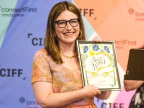 Chandler Levack's debut film "I Like Movies" won the RBC Emerging Canadian Artist Award at the Calgary International Film Festival in October. Levack and the film will be at this year's Kingston Canadian Film Festival. Photo courtesy Michael Grondin.