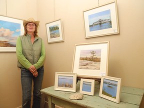 Local artist Sue Lampinen will be featuring her new paintings and prints at her Fall Art Show and Sale at her studio at 1350 Regent St. in Sudbury, Ont. this weekend. John Lappa/Sudbury Star/Postmedia Network