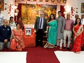 Members of the local Hindu community welcomed Sudburians to Sudbury Prarthana Samaj to celebrate Dewali and to mark the 35th year of the temple on Saturday, October 29, 2022. Attendees also paid tribute to Queen Elizabeth II with a memorial service for the late monarch. For more information, visit www.sudburyprarthanasamaj.ca. Ben Leeson/The Sudbury Star/Postmedia Network
