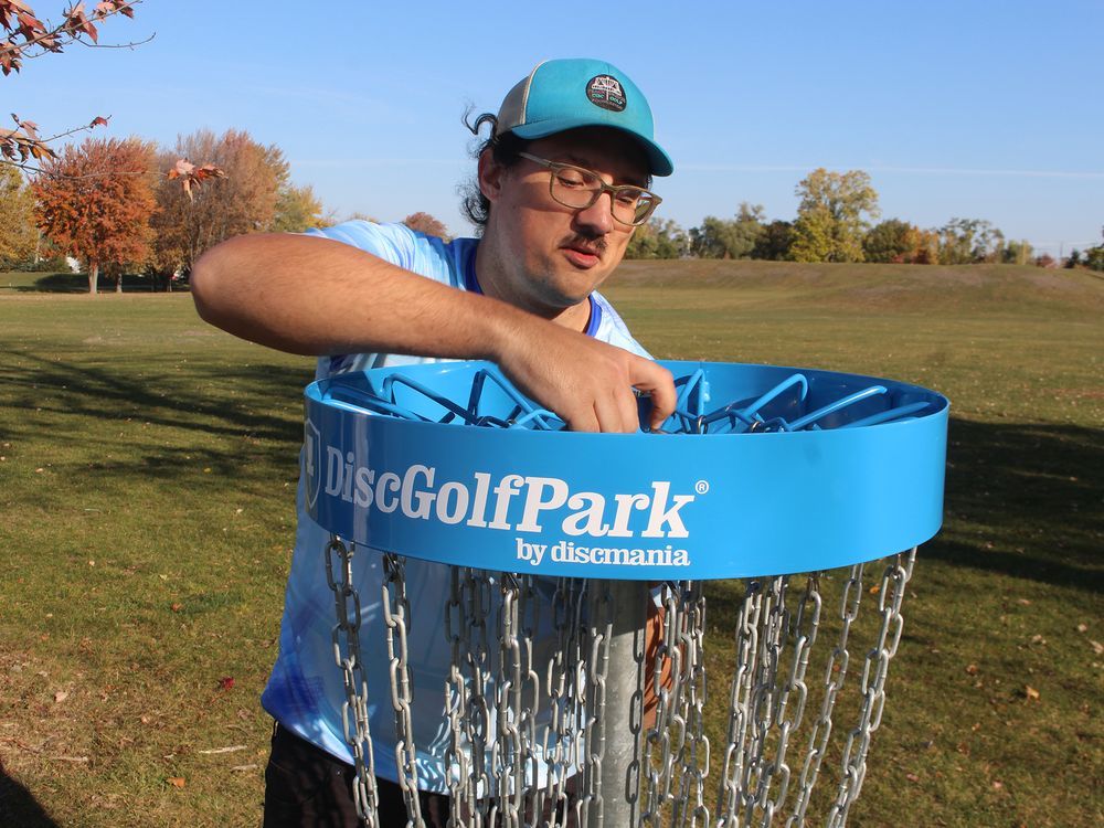 Disc golf course installed at Sarnia's Centennial Park Brantford