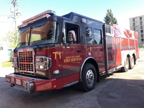Sault Ste Marie Fire Services has put a new tanker to work.