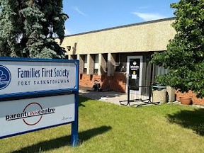 The Fort Saskatchewan Families First Society building. Photo, file.