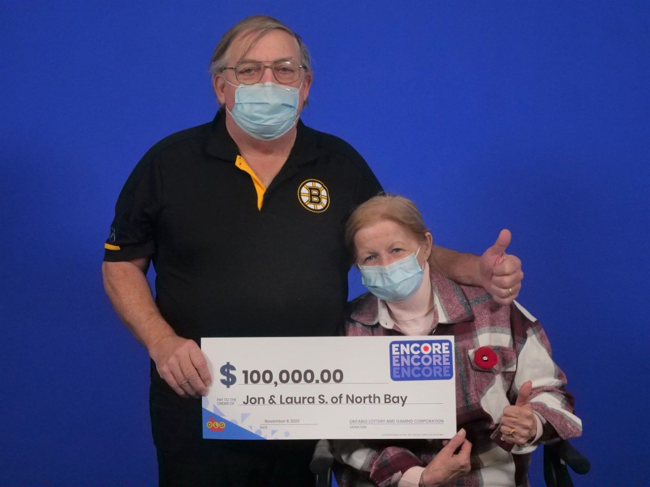 North Bay couple wins $100,000 matching six or seven numbers on Encore ...