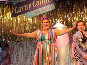 April Perrin performs as Tracy Turnblad in YES Theatre’s production of Hairspray.