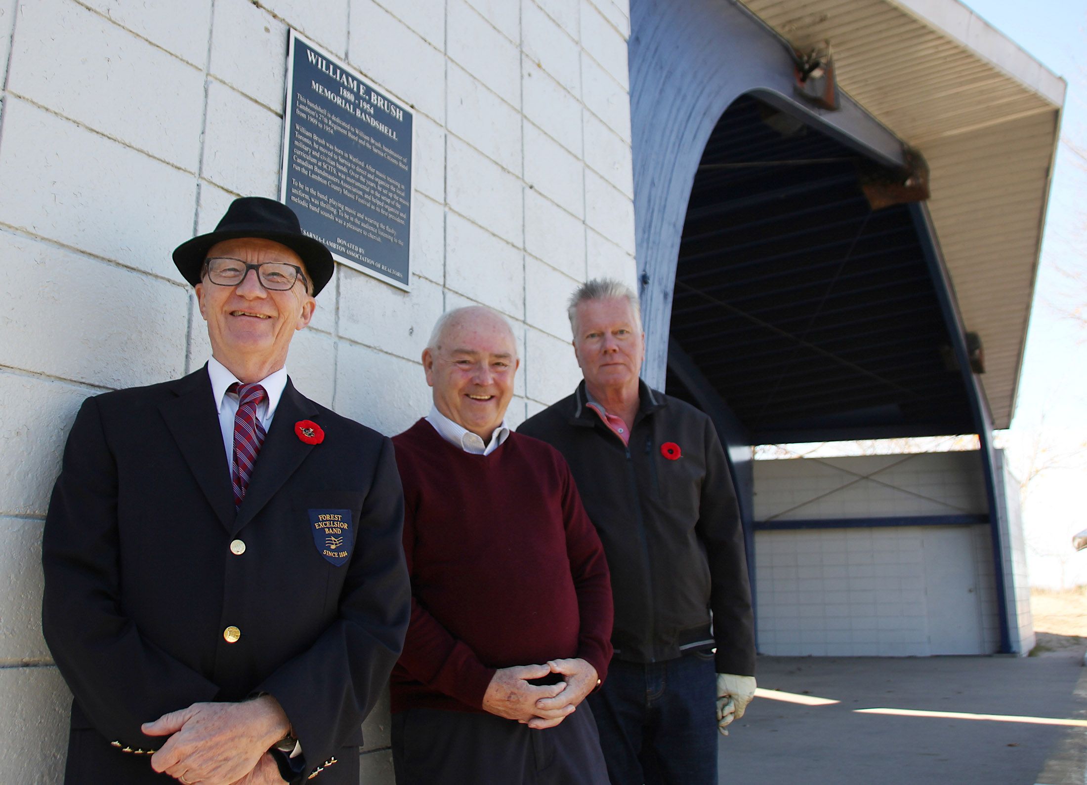 Bandshell rededicated in concert band leader's memory Sarnia