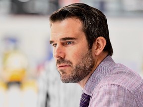 North Bay Battalion head coach Ryan Oulahen says the visiting Kingston Frontenacs will be working hard to overcome their offensive shortfall on Thursday. FILE