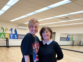 North Bay's Jenna Shortt was only one of 25 dancers selected to be on the prestigious Toronto Raptors' dance team. Shortt started dancing in North Bay at the age of four. She returned last week to West Ferris Intermediate and Secondary School to mentor young dancers. Shortt is pictures with West Ferris teacher Jocelyn Bell-Summersby.