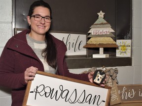 Andrea Demederios will be one of 45 vendors at this Saturday's Handmade Christmas Market at 250 Clark in Powassan. Hundreds of people are expected throughout the day as the event makes a full return to its original location.
