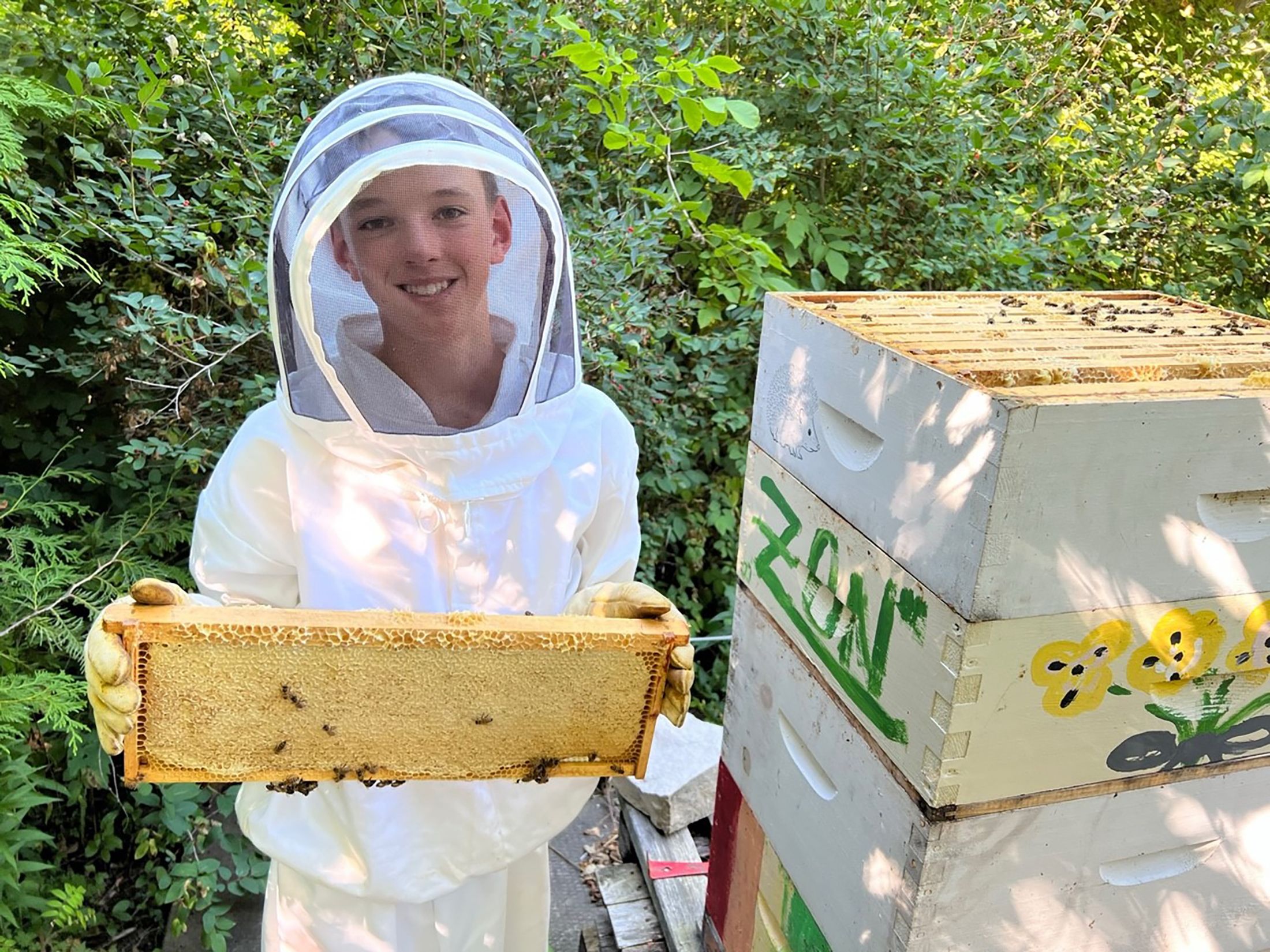 Huron family recognized by Ontario Beekeepers Association for their