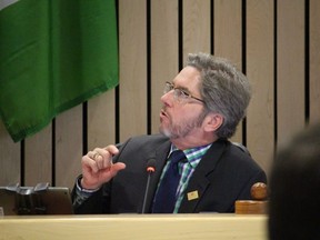 On Monday, Nov. 21, Strathcona County Mayor Rod Frank asked for a number of line times to be reduced by 10 per cent in order to chip away at the proposed 2023 Municipal Budget. That same day, administration offered the option to reduce the 5.5 per cent tax revenue increase to 4.98 per cent by using a portion of the 2022 projected surplus. Lindsay Morey/News Staff