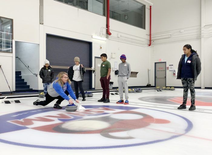Canadian learn to love curling Leduc Representative