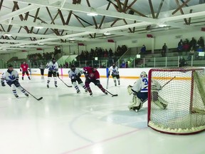 This year's Challenge Cup game takes place on Dec. 16 at the Vulcan District Arena.