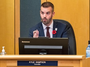 Sampson was open to suggestions for his motion, saying the city can "walk, talk, and chew gum at the same time."