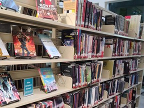 Grande Prairie Public Library's collection of available books include great graphic novels.
