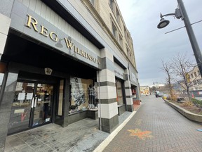 Sudbury men's clothing store Reg Wilkinson has had a downtown presence since 1948. PHOTO BY MIA JENSEN/The Sudbury Star