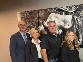 The Switzer Financial team. Photo supplied.
