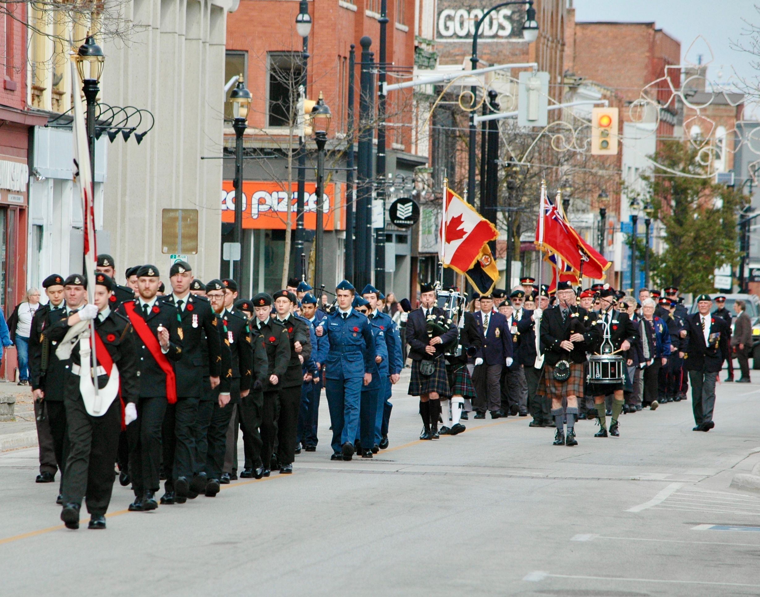 Remembrance Day service hears words of hope for unity and peace | The