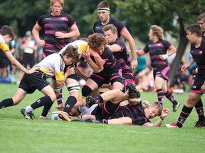 Contact sports, like rugby, can lead to concussions. COURTESY OF DR. ANDY REED