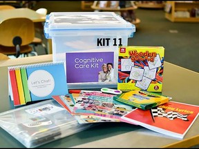 Belleville Public Library, Quinte West Public Library, the Alzheimer Society and United Way have partnered to offer new Cognitive Care kits for borrowing. SUBMITTED PHOTO