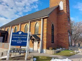 The Quinte West overnight warming centre, located at Trenton United Church, 85 Dundas St. E, offers a safe space for community members to stay warm during the winter months. The centre will be open nightly from 8 p.m. to 8 a.m. from Dec. 15 until March 31. CITY OF QUINTE WEST