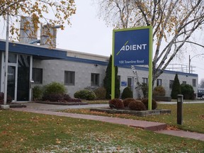 About 200 employees are out of jobs because of this week's sudden closing of the Adient plant in Tillsonburg. CHRIS ABBOTT