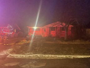 The investigation has begun into a fire of Friday on Norman Avenue.