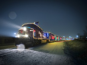 The CP Holiday Train will be returning to Woodstock on Nov. 30.