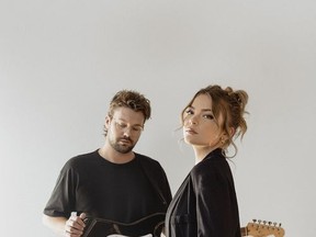 Tyendinaga's Noelle, right, teams up with Virginia to Vegas (a.k.a. Derik Baker) on the single "Daydreaming," which is being released in a week's time. The performers are currently on tour with Ria Mae and they perform a sold-out show in Kingston on Wednesday.